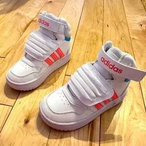 EUC Toddler Adidas High Tops